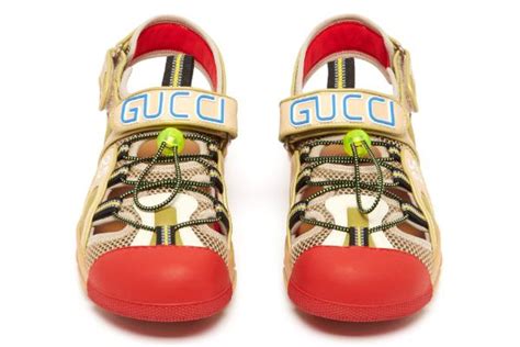 gucci crossover sandal review|Gucci closed toe sandals.